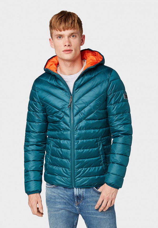 

Куртка утепленная Tom Tailor Denim, Бирюзовый