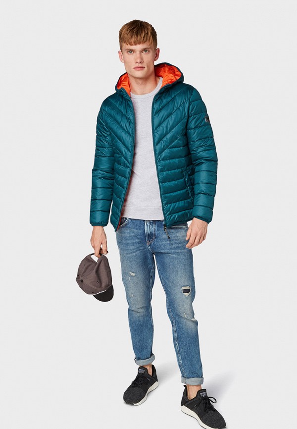 

Куртка утепленная Tom Tailor Denim, Бирюзовый