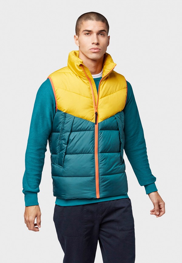

Жилет утепленный Tom Tailor Denim, Зеленый, Tom Tailor Denim TO793EMGBCS3