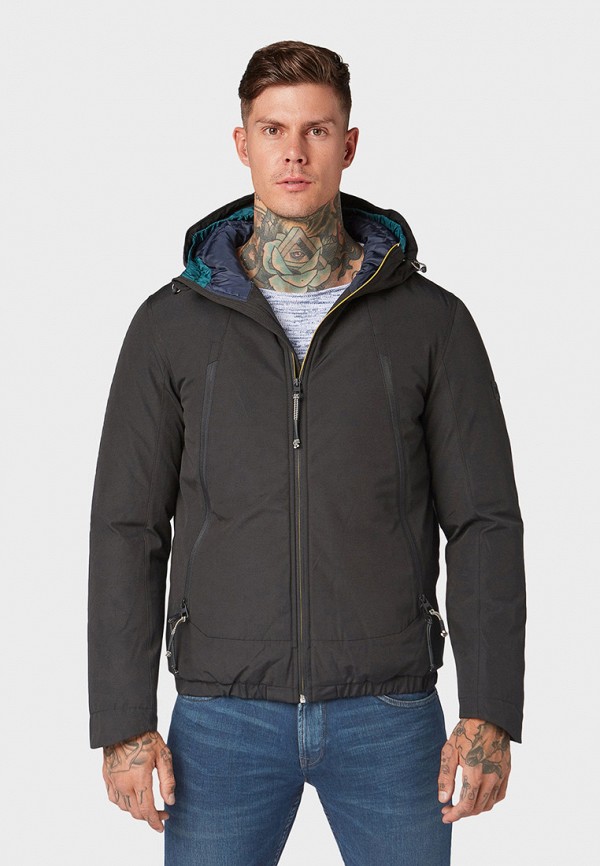 

Куртка утепленная Tom Tailor Denim, Черный, Tom Tailor Denim TO793EMGBCT7
