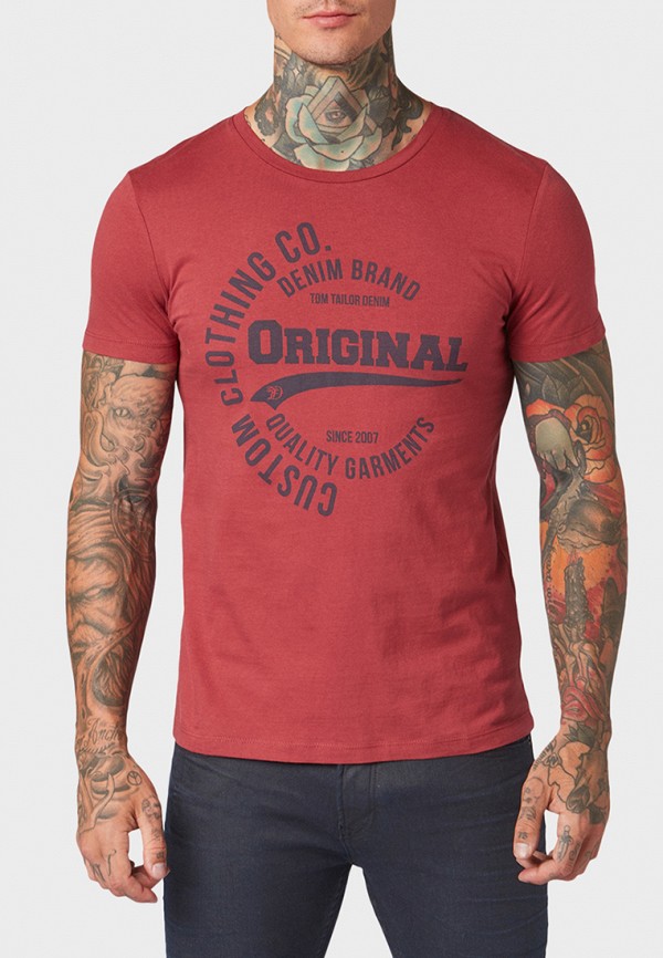 

Футболка Tom Tailor Denim, Красный