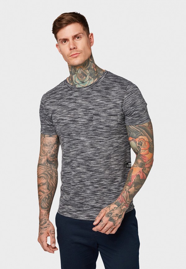 

Футболка Tom Tailor Denim, Серый