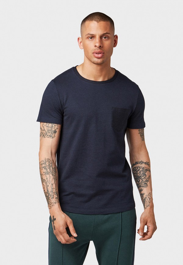 

Футболка Tom Tailor Denim, Синий, Tom Tailor Denim TO793EMGBDA2