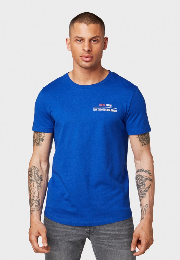

Футболка Tom Tailor Denim, Синий