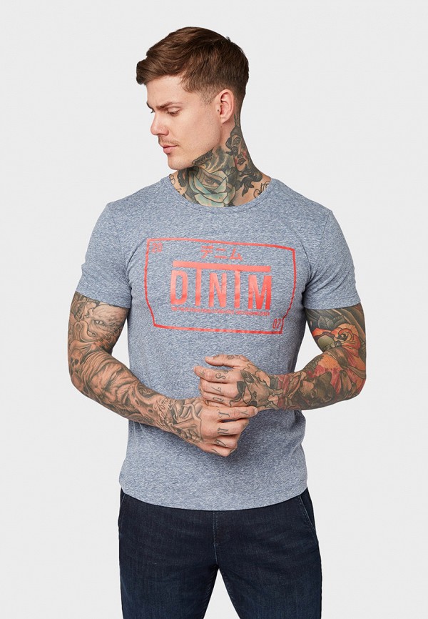 

Футболка Tom Tailor Denim, Серый