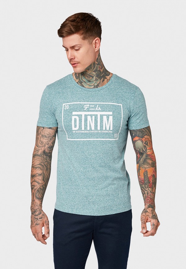 

Футболка Tom Tailor Denim, Бирюзовый