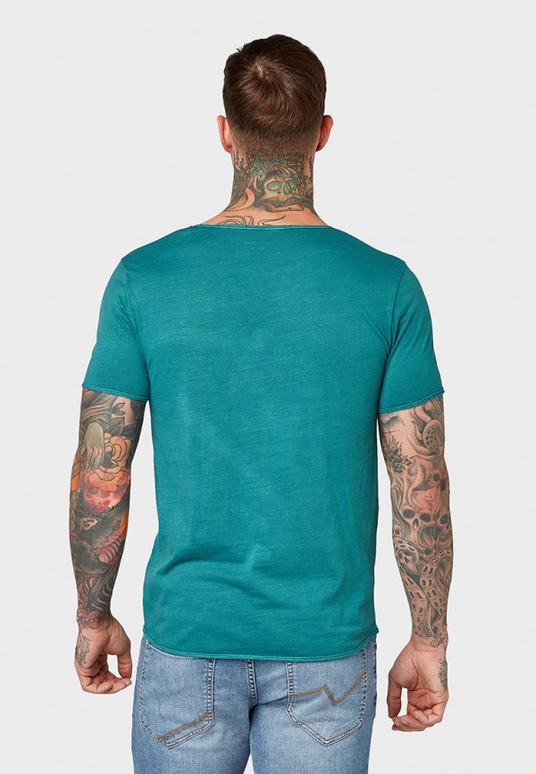 

Футболка Tom Tailor Denim, Бирюзовый, Tom Tailor Denim TO793EMGBDC4