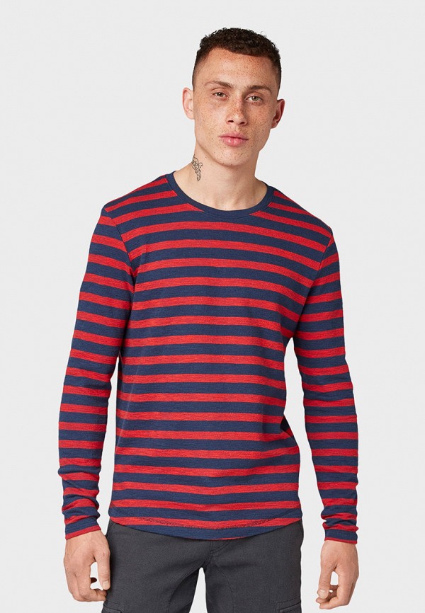 

Лонгслив Tom Tailor Denim, Красный