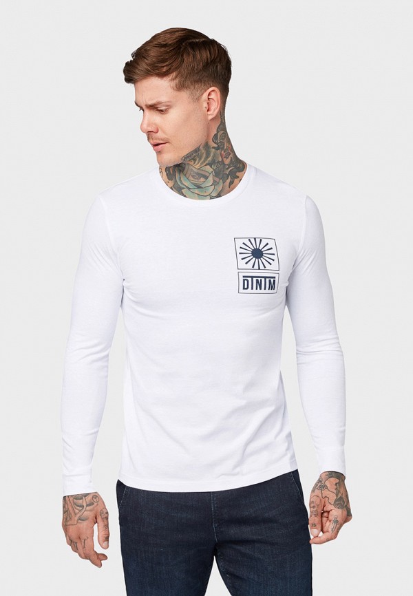 

Лонгслив Tom Tailor Denim, Белый