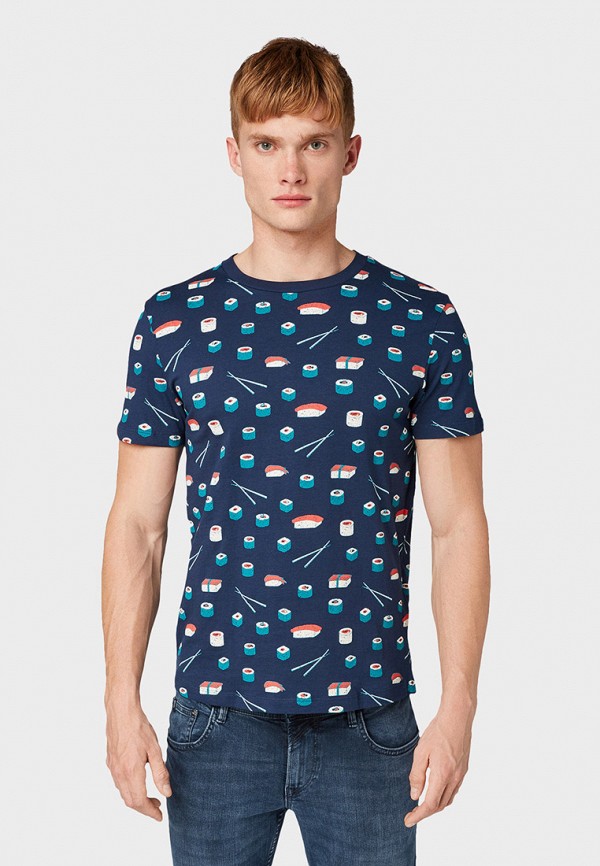 

Футболка Tom Tailor Denim, Синий