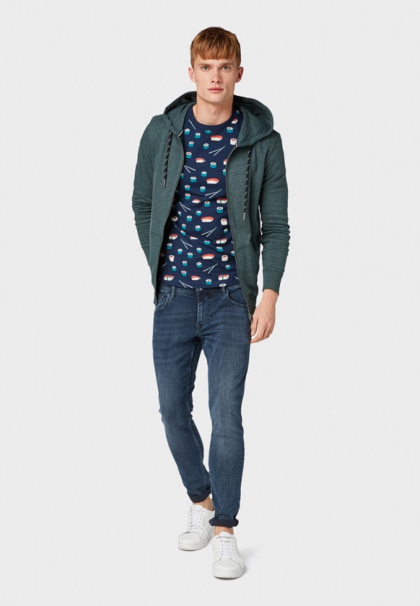 

Футболка Tom Tailor Denim, Синий, Tom Tailor Denim TO793EMGBDG0