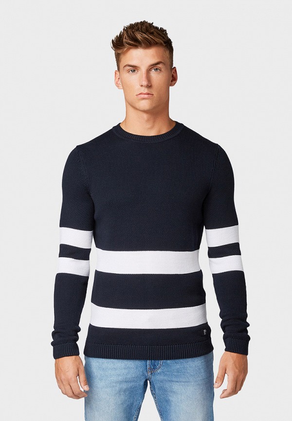 

Джемпер Tom Tailor Denim, Синий, Tom Tailor Denim TO793EMGBDJ0