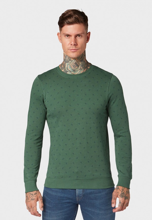 

Свитшот Tom Tailor Denim, Зеленый