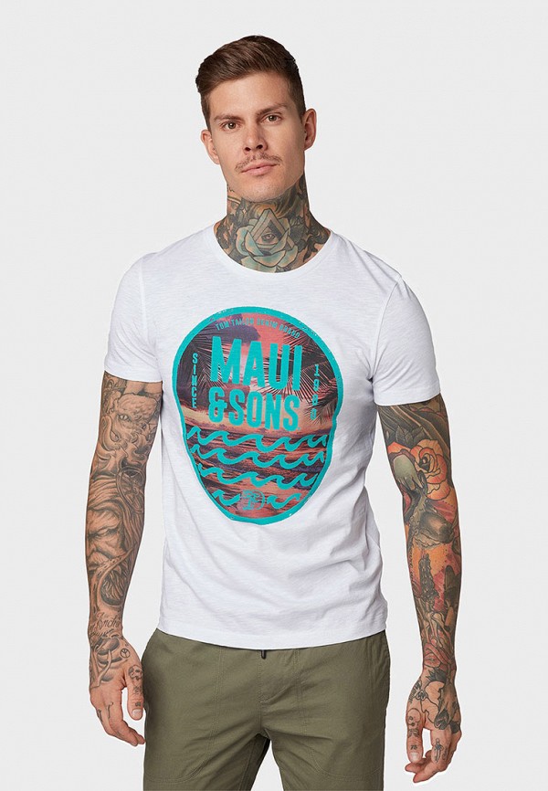 

Футболка Tom Tailor Denim, Белый