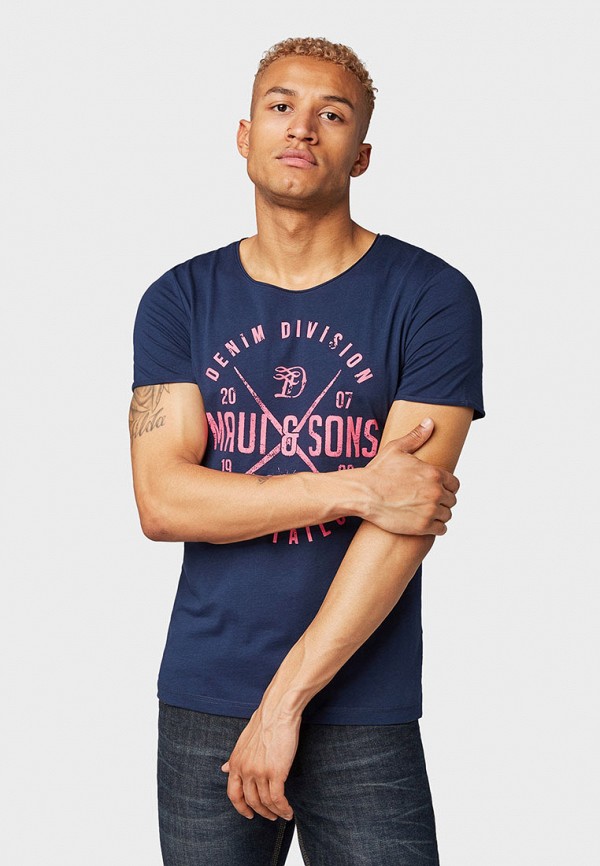 

Футболка Tom Tailor Denim, Синий
