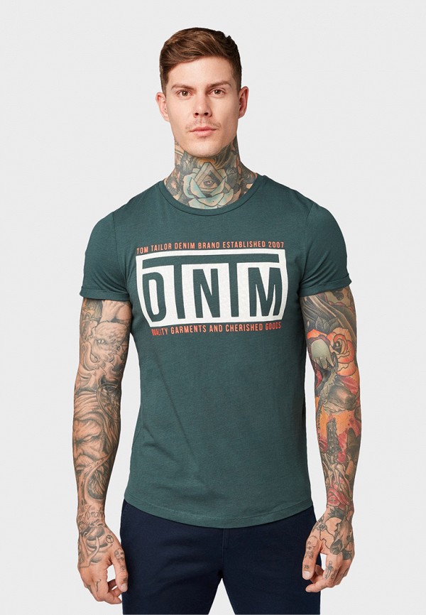 

Футболка Tom Tailor Denim, Зеленый