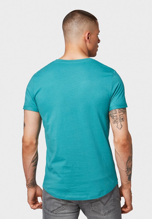 

Футболка Tom Tailor Denim, Бирюзовый, Tom Tailor Denim TO793EMGIRO1