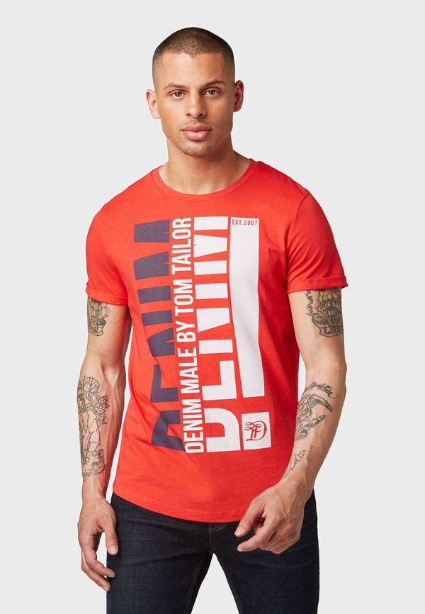 

Футболка Tom Tailor Denim, Красный