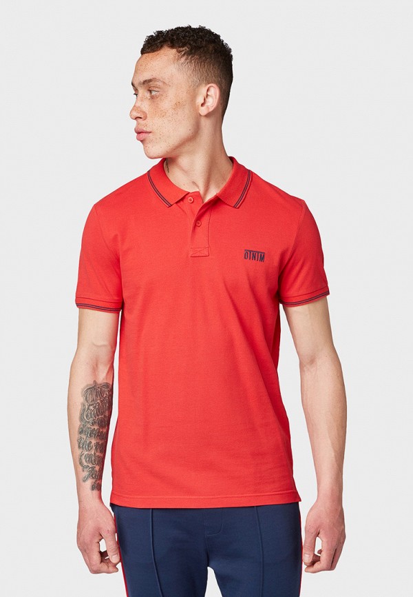 

Поло Tom Tailor Denim, Красный