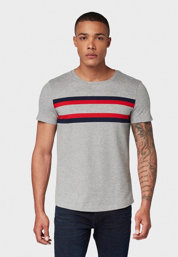 

Футболка Tom Tailor Denim, Серый
