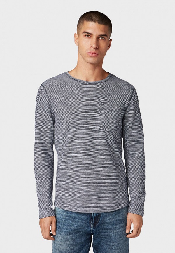 

Лонгслив Tom Tailor Denim, Серый