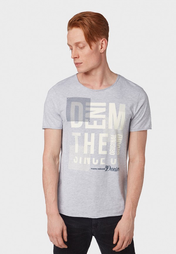 

Футболка Tom Tailor Denim, Серый