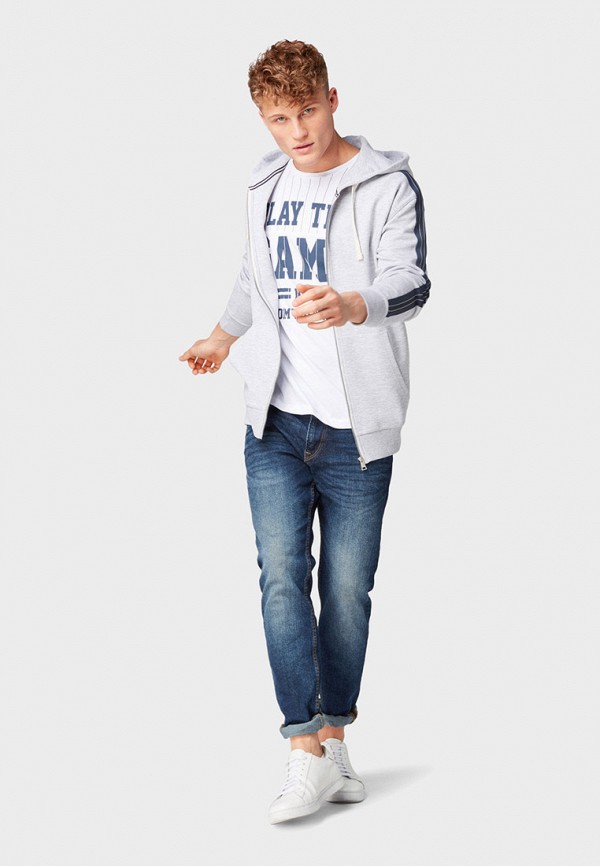 

Толстовка Tom Tailor Denim, Серый, Tom Tailor Denim TO793EMGSHG0
