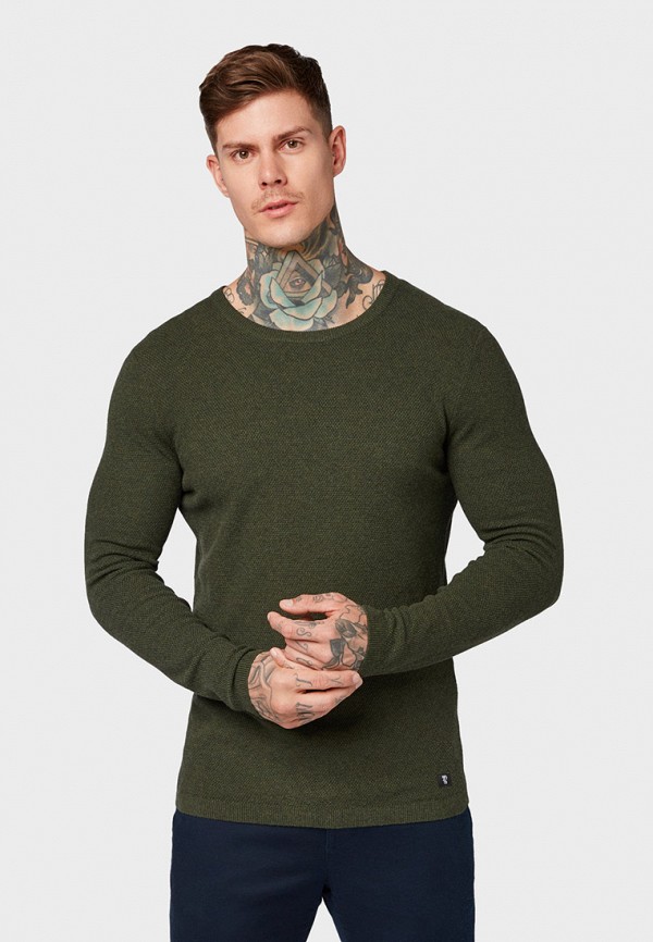 

Джемпер Tom Tailor Denim, Хаки, Tom Tailor Denim TO793EMGSHG9