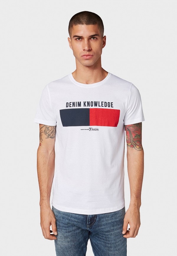

Футболка Tom Tailor Denim, Белый