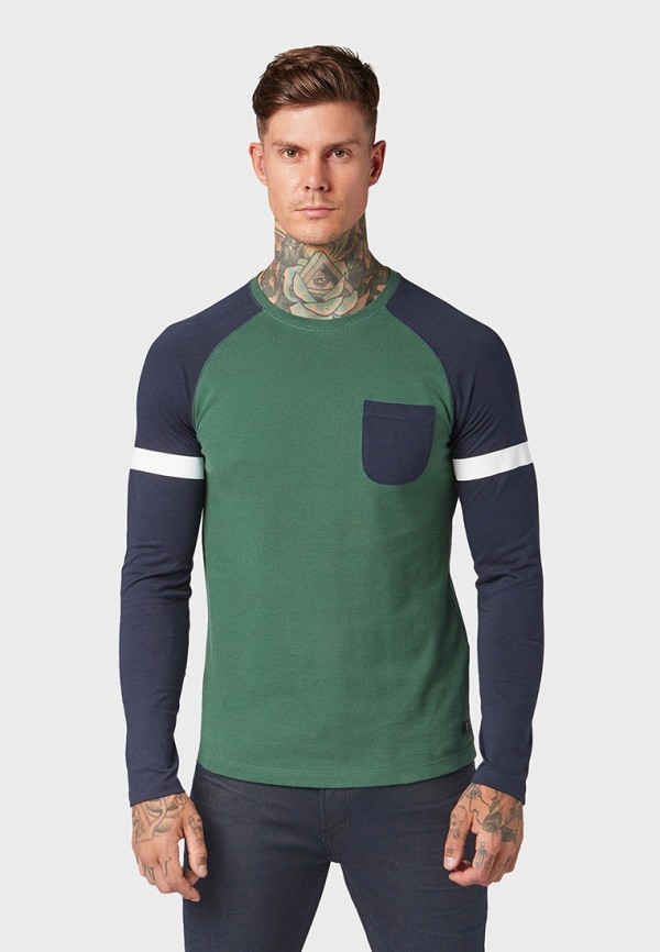 

Лонгслив Tom Tailor Denim, Зеленый