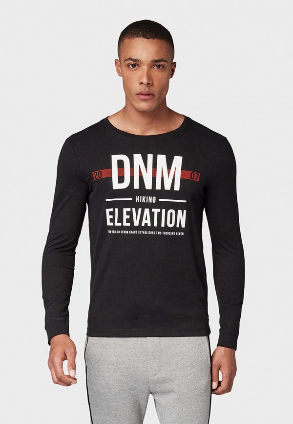 

Лонгслив Tom Tailor Denim, Черный
