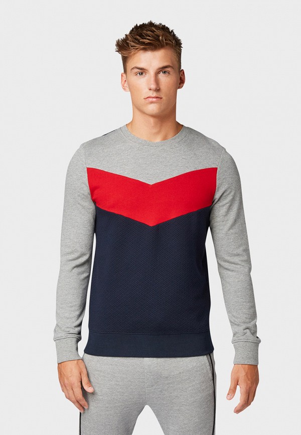

Свитшот Tom Tailor Denim, Синий, Tom Tailor Denim TO793EMHAVM1