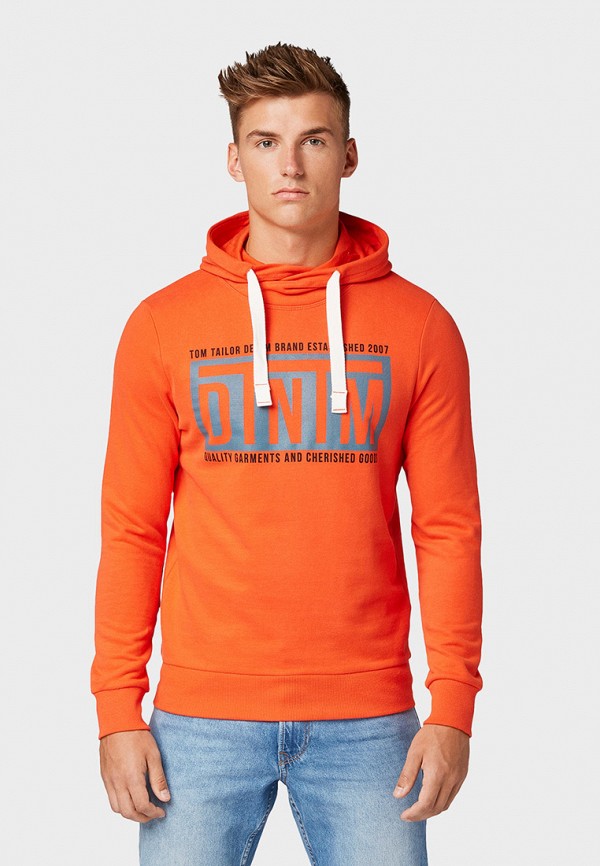 

Худи Tom Tailor Denim, Оранжевый, Tom Tailor Denim TO793EMHEGK7