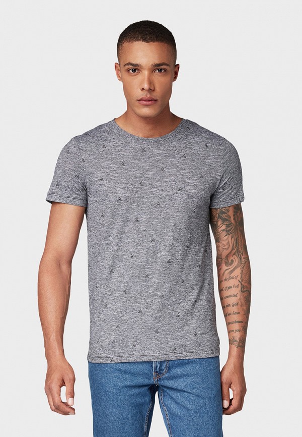 

Футболка Tom Tailor Denim, Серый, Tom Tailor Denim TO793EMHEGM6