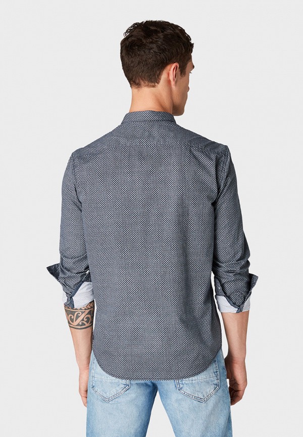 

Рубашка Tom Tailor Denim, Синий, Tom Tailor Denim TO793EMHIMI7