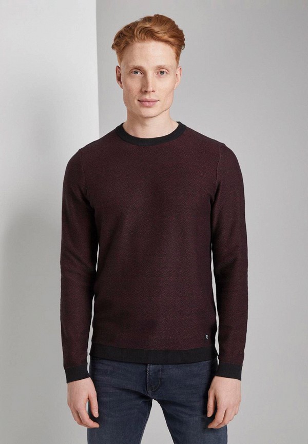 

Джемпер Tom Tailor Denim, Бордовый