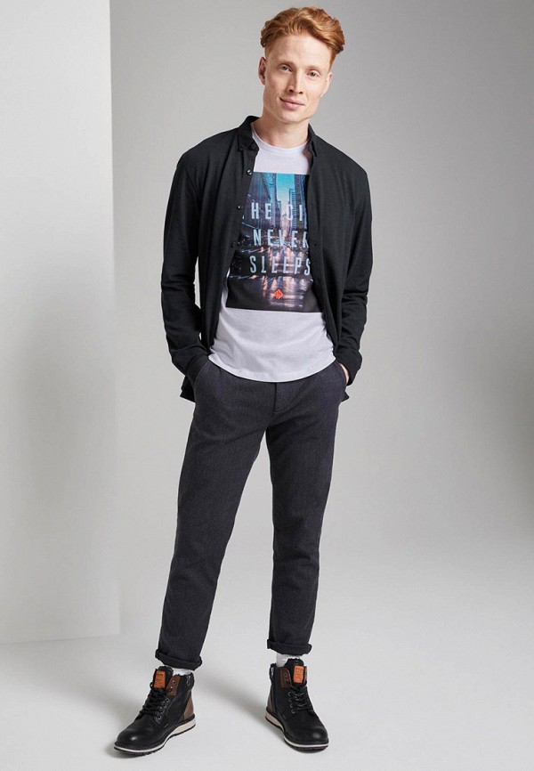 

Футболка Tom Tailor Denim, Белый, Tom Tailor Denim TO793EMHIMK1