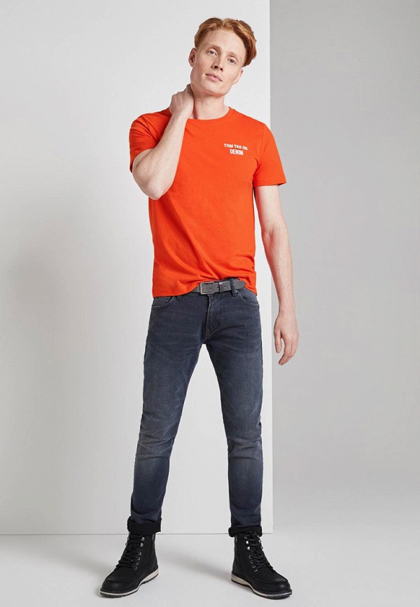 

Футболка Tom Tailor Denim, Красный, Tom Tailor Denim TO793EMHNBF2