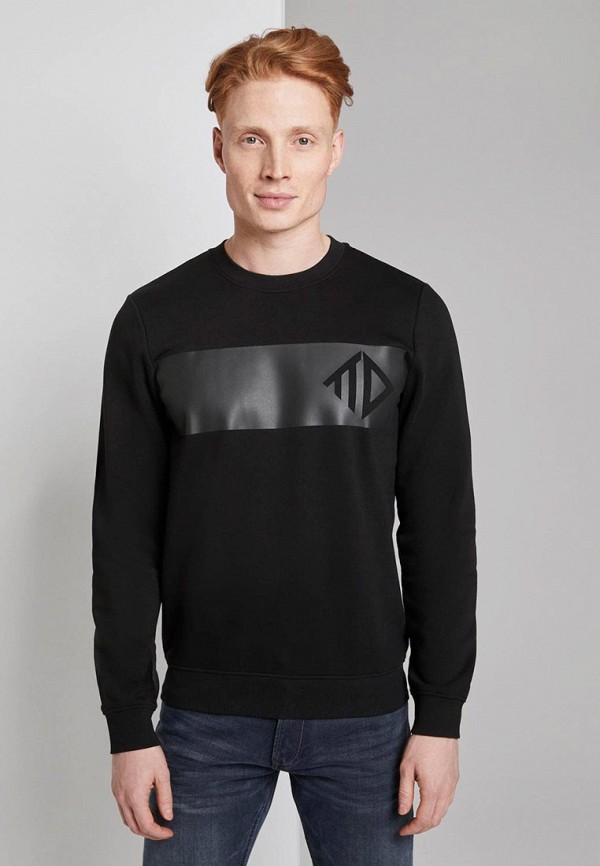 

Свитшот Tom Tailor Denim, Черный
