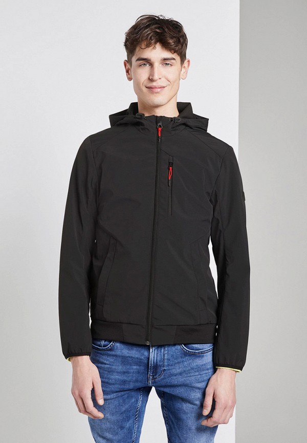 

Куртка Tom Tailor Denim, Черный, Tom Tailor Denim TO793EMHQEK9