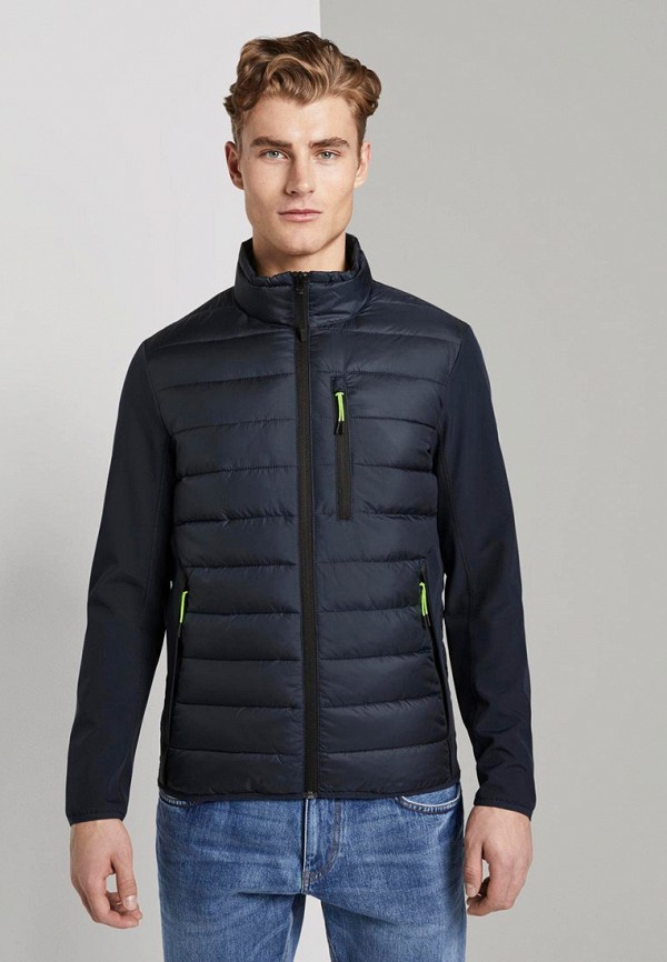 

Куртка утепленная Tom Tailor Denim, Синий, Tom Tailor Denim TO793EMHQEL6