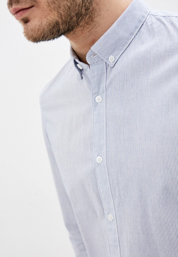 

Рубашка Tom Tailor Denim, Голубой, Tom Tailor Denim TO793EMHQEL8