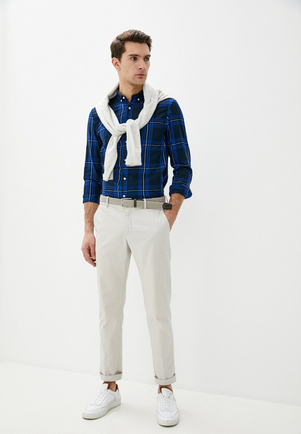 

Рубашка Tom Tailor Denim, Синий, Tom Tailor Denim TO793EMHQEM1