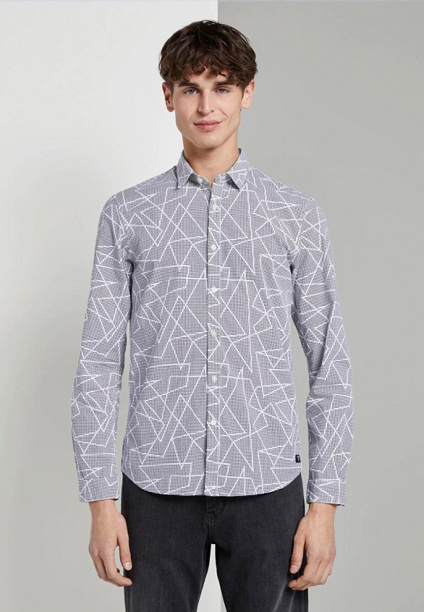 

Рубашка Tom Tailor Denim, Серый