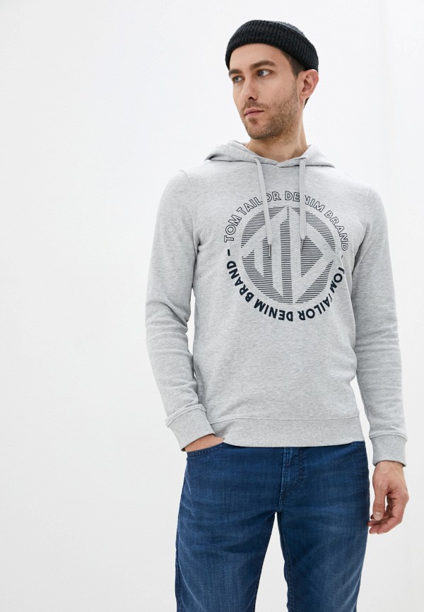 

Худи Tom Tailor Denim, Серый