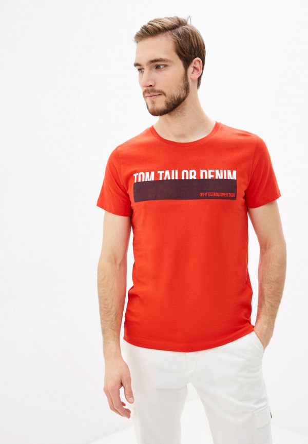 

Футболка Tom Tailor Denim, Красный