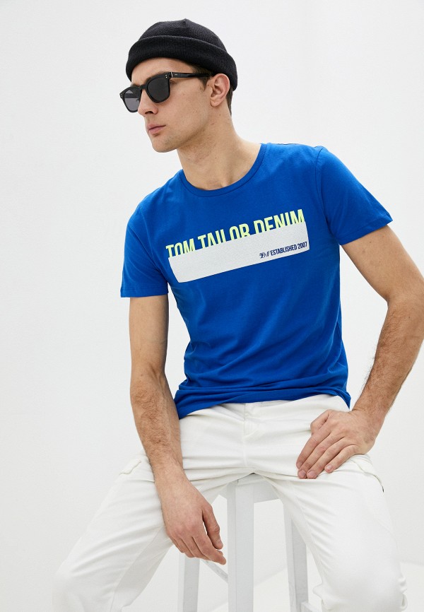 

Футболка Tom Tailor Denim, Синий