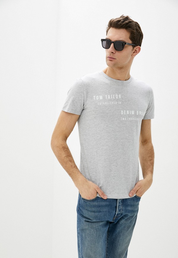

Футболка Tom Tailor Denim, Серый