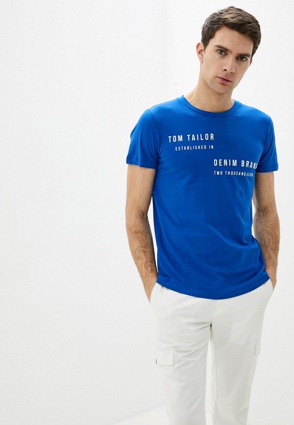 

Футболка Tom Tailor Denim, Синий