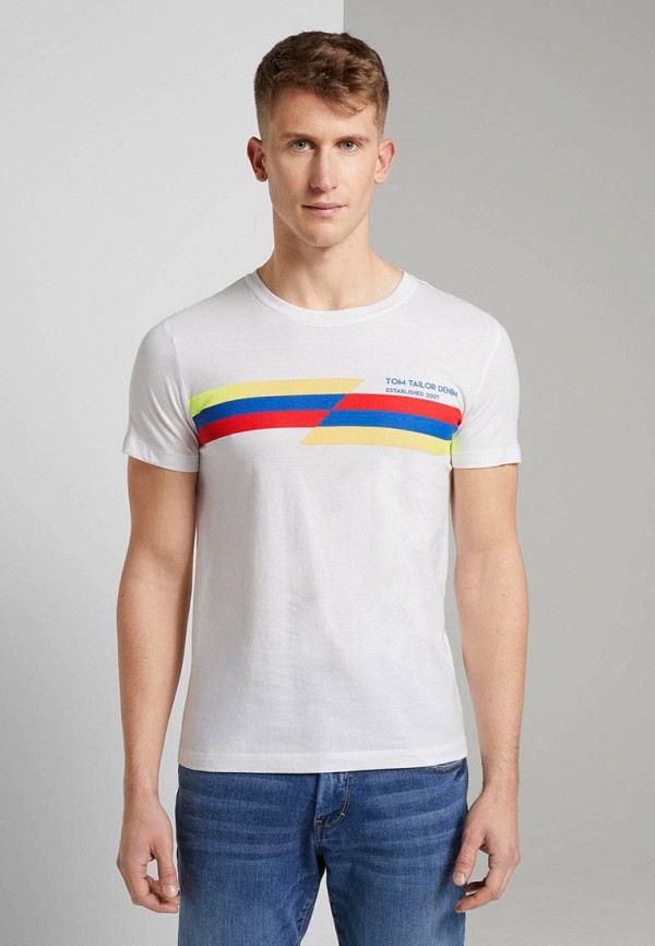 

Футболка Tom Tailor Denim, Белый